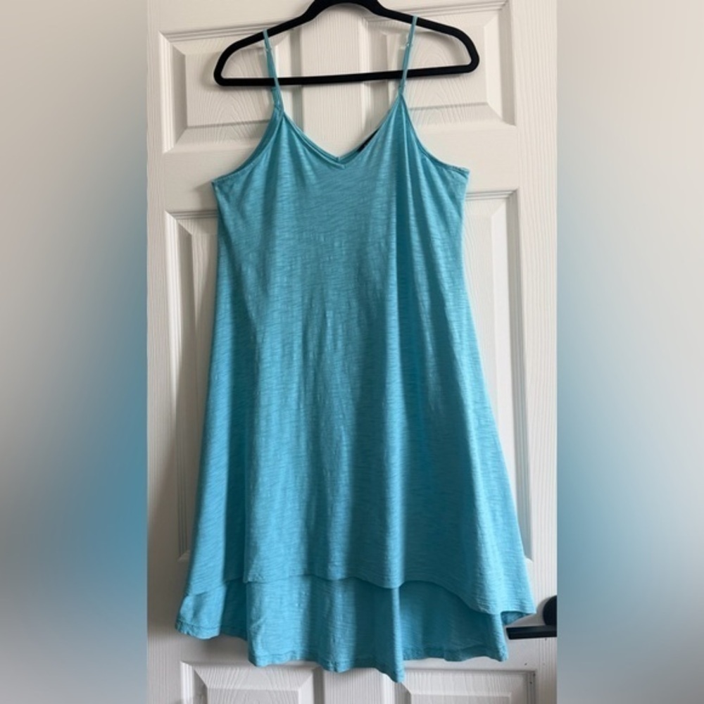 Express Turquoise Sleeveless Dress